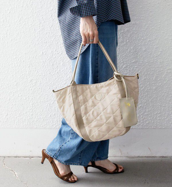 SHIPS any「【WEB限定/SHIPS any別注】Folna: 2WAY キルティング バッグ」|トートバッグ|