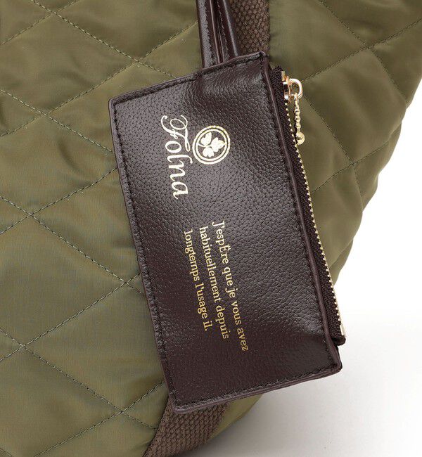 SHIPS any「【WEB限定/SHIPS any別注】Folna: 2WAY キルティング バッグ」|トートバッグ|
