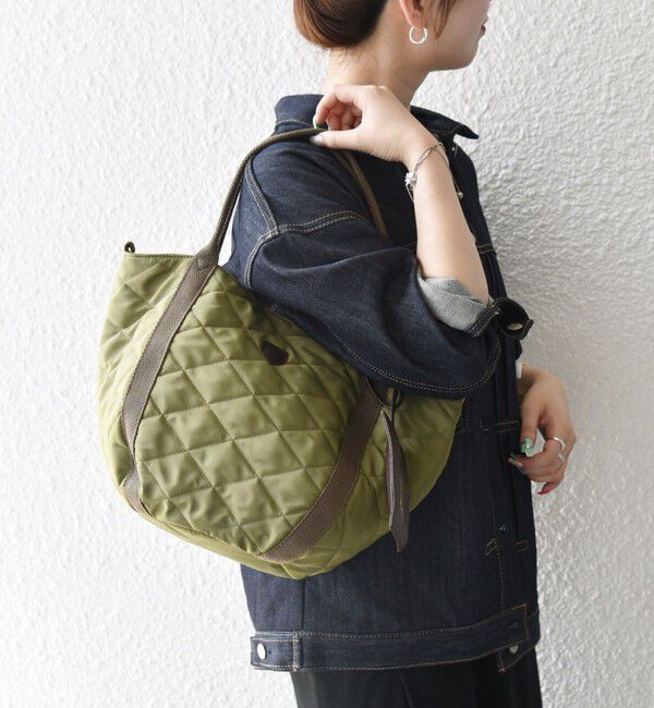 SHIPS any「【WEB限定/SHIPS any別注】Folna: 2WAY キルティング バッグ」|トートバッグ|