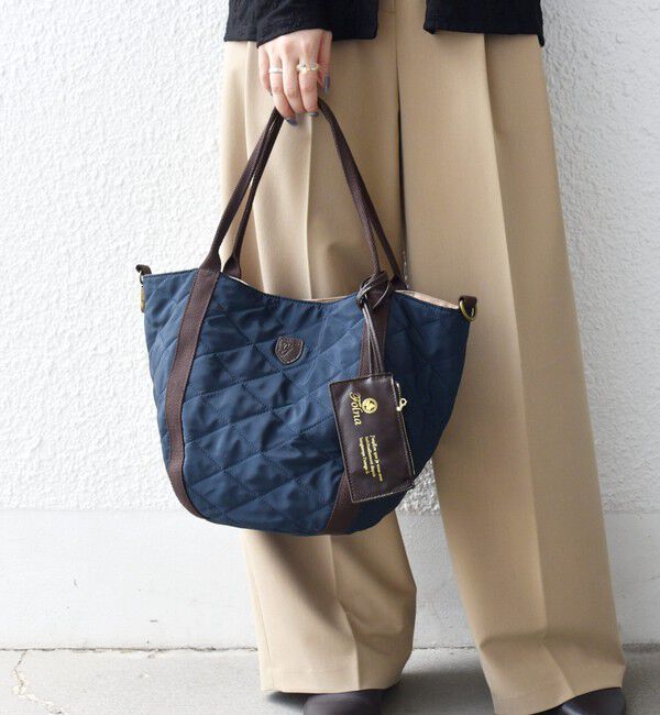SHIPS any「【WEB限定/SHIPS any別注】Folna: 2WAY キルティング バッグ」|トートバッグ|