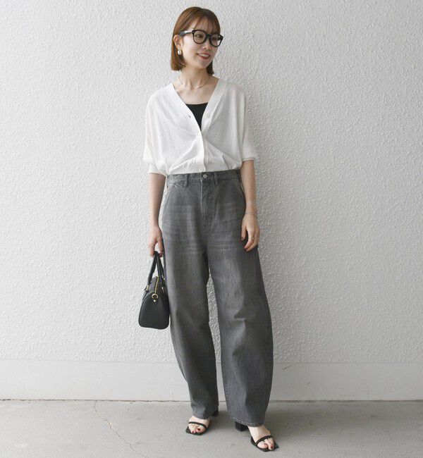 SHIPS any「《一部追加予約》SHIPS any:〈洗濯機可能〉コクーンペインター デニムパンツ［SHIPS any DENIM］」|デニム|
