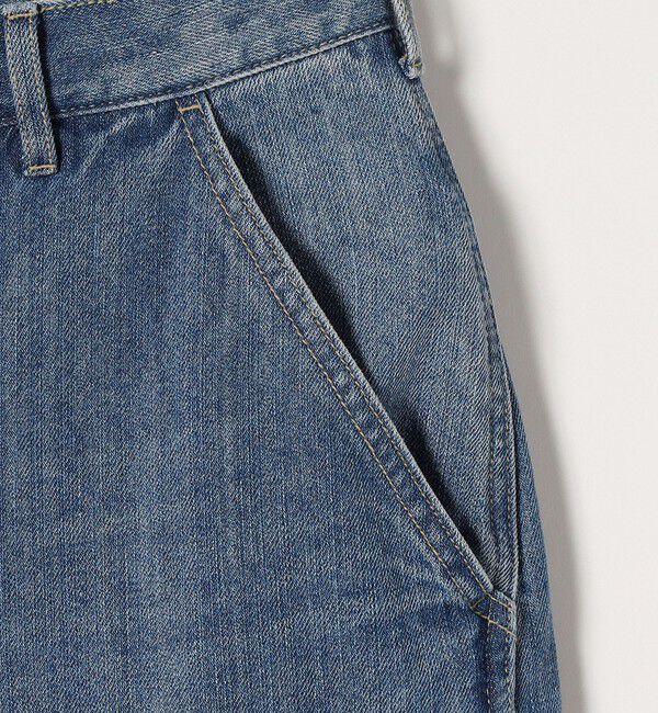 SHIPS any「《一部追加予約》SHIPS any:〈洗濯機可能〉コクーンペインター デニムパンツ［SHIPS any DENIM］」|デニム|