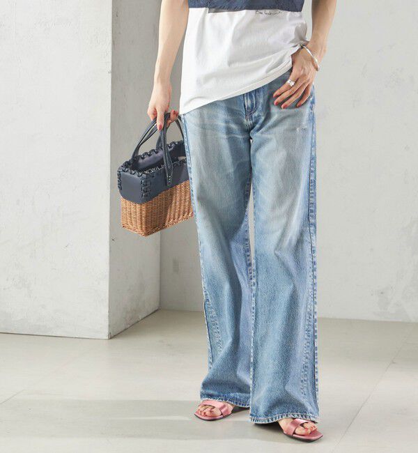 SHIPS for women「【SHIPS別注】upper hights:FLARE  DENIM」|デニム|ブルー