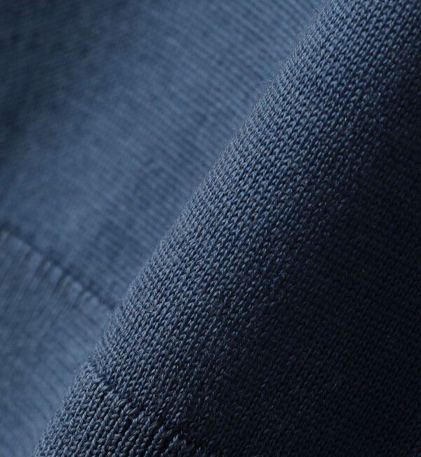 SHIPS for women「SHIPS Primary Navy Label:18G ZEGNA Vネック ニット」|ニット・セーター|
