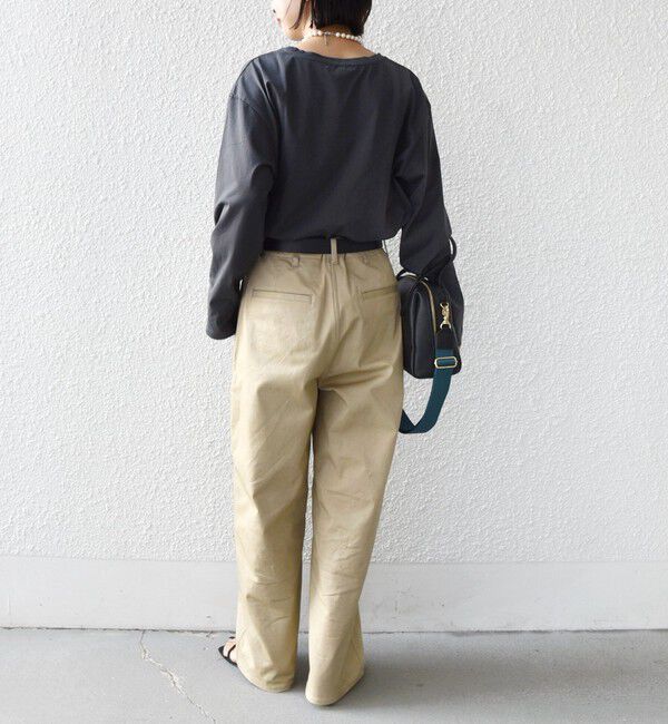 SHIPS for women「ロング スリーブ プリント TEE」|Tシャツ・カットソー|