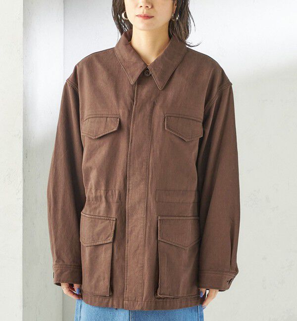 SHIPS for women「NINE CASE:〈洗濯機可能〉ミリタリー シャツ ジャケット」|その他|