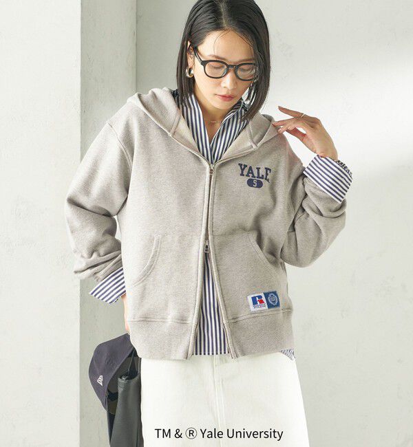 SHIPS for women「RUSSELL ATHLETIC:〈洗濯機可能〉YALE HOODIE」|パーカー|