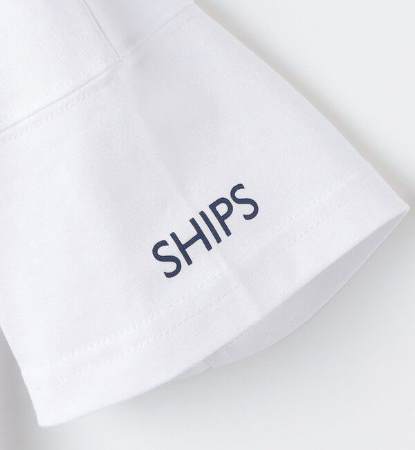 SHIPS KIDS「SHIPS KIDS:130～170cm / PEANUTS&times;MLB プリント Tシャツ」|Tシャツ・カットソー|