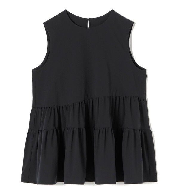 SHIPS for women「〈接触冷感 / 撥水加工〉TEXBRID(R) タフタ ノースリーブ ブラウス」|シャツ・ブラウス|