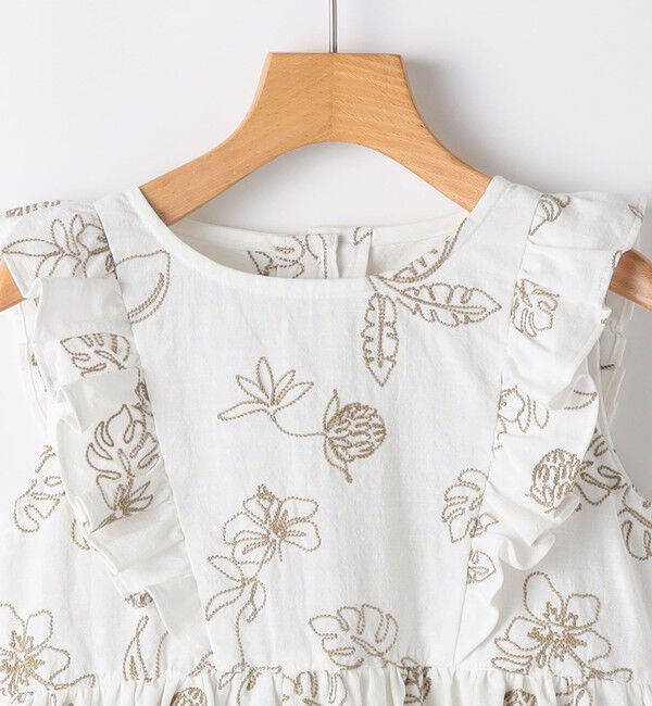 SHIPS KIDS「SHIPS KIDS:140～150cm /エンブロイダリー ワンピース」|ワンピース|