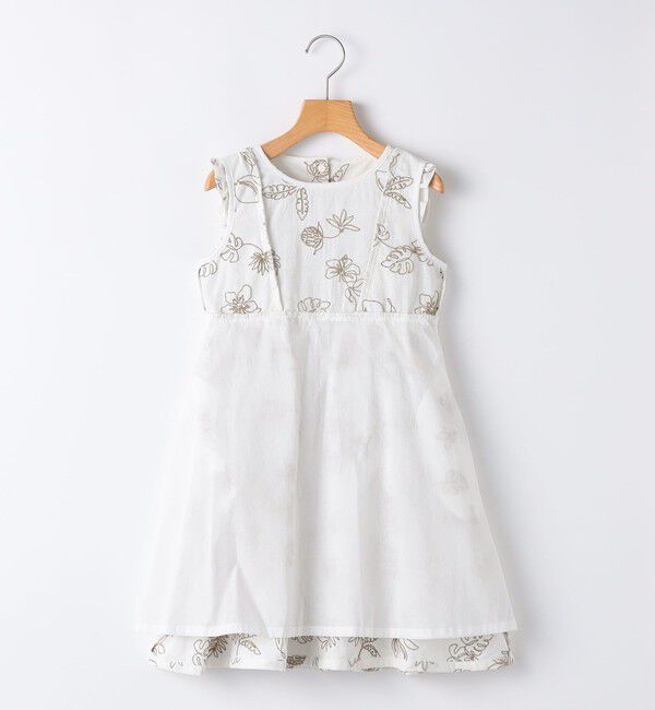 SHIPS KIDS「SHIPS KIDS:140～150cm /エンブロイダリー ワンピース」|ワンピース|
