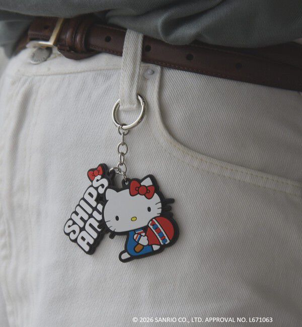 SHIPS any「Hello Kitty &times; SHIPS any: ハローキティ ラバー キー チャーム」|チャーム・キーホルダー|