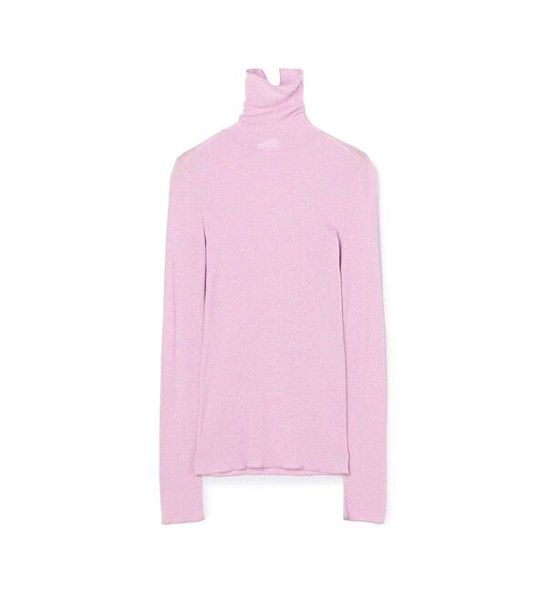 Ballsey「コットンシルクリブ タートルネックプルオーバー」|Tシャツ・カットソー|71 ライトパープル