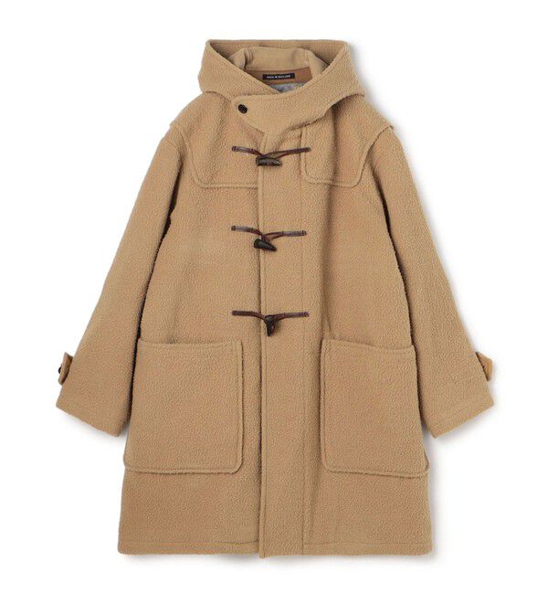 TOMORROWLAND MENS「【別注】GLOVERALL MONTY ナッピングウール ダッフルコート」|ダッフルコート|47 ブラウン