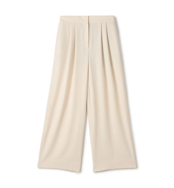 Ballsey「サンディジョーゼット タックワイドパンツ」|その他|