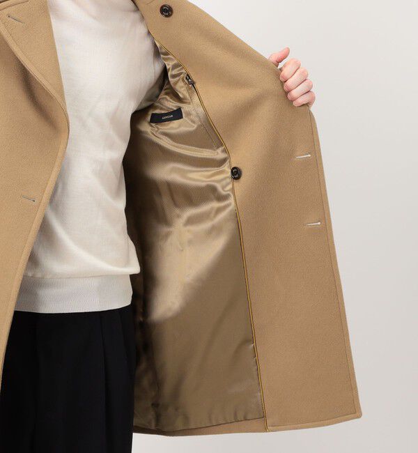 TOMORROWLAND BUYING WEAR「Sealup GENOVA ウールライトメルトン Pコート」|ピーコート|