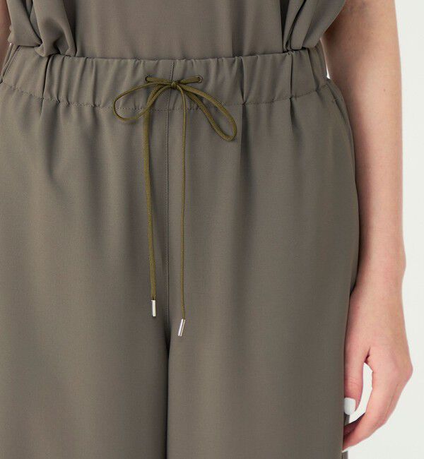 Ballsey「サブレジョーゼット ギャザーワイドパンツ」|その他|