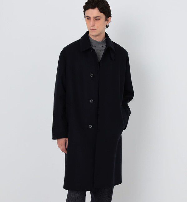 TOMORROWLAND MENS「【WEB先行予約・別注】MACKINTOSH DUNKELD MODERN FIT EX ウールメルトン ステンカラーコート」|ステンカラーコート|