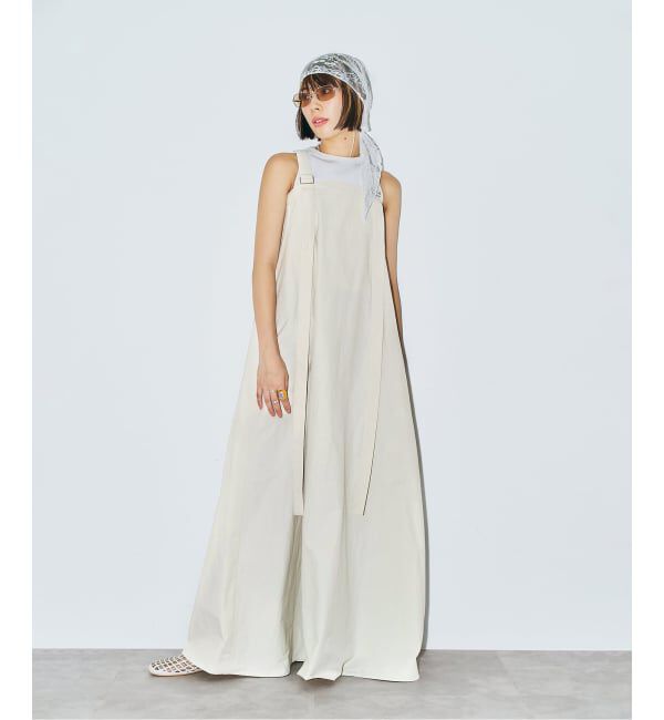  「BELTED STRAP DRESS：ワンピース」|ワンピース|
