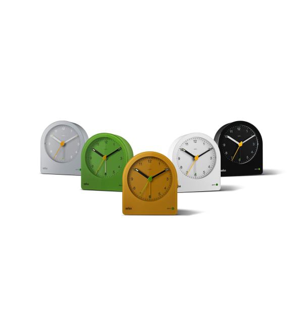 HIROB「BRAUN ALARM CLOCK GRAY BC22G」|クロック・置時計|