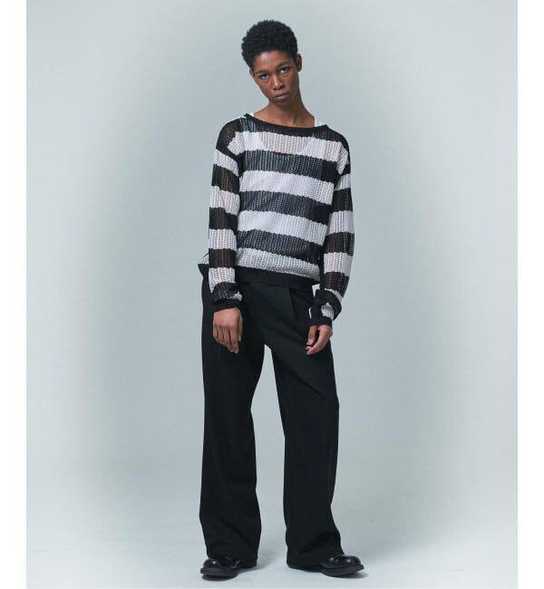 JOINT WORKS「NOCTO ARCHIVE/ノクト アーカイブ TR One-tuck Wide Slacks」|スラックス|