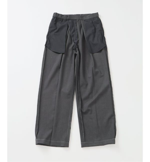 JOINT WORKS「NOCTO ARCHIVE/ノクト アーカイブ TR One-tuck Wide Slacks」|スラックス|