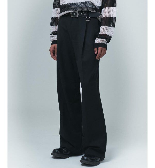 JOINT WORKS「NOCTO ARCHIVE/ノクト アーカイブ TR One-tuck Wide Slacks」|スラックス|