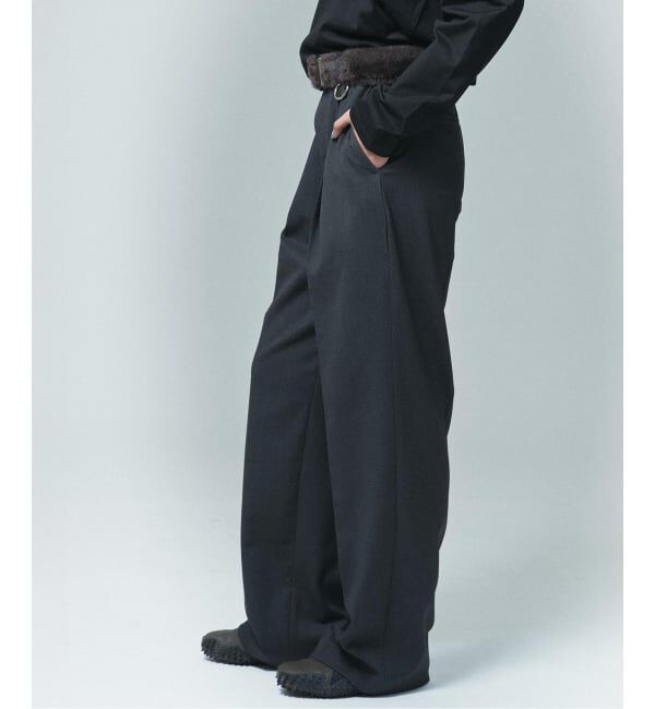 JOINT WORKS「NOCTO ARCHIVE/ノクト アーカイブ TR One-tuck Wide Slacks」|スラックス|