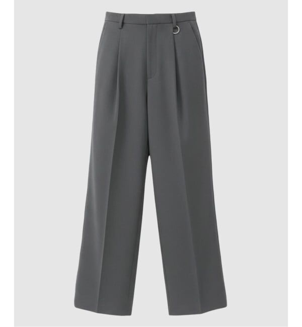 JOINT WORKS「NOCTO ARCHIVE/ノクト アーカイブ TR One-tuck Wide Slacks」|スラックス|グレー