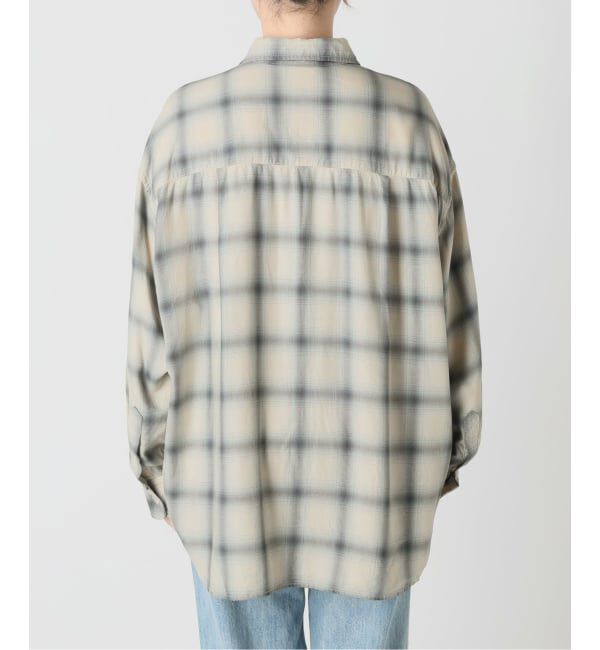 Plage「《予約》Sway Check シャツ」|シャツ・ブラウス|