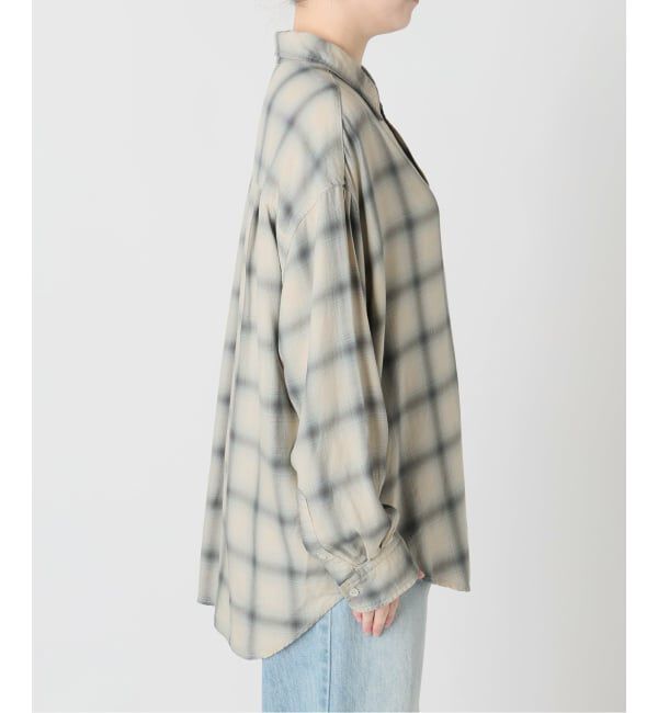 Plage「《予約》Sway Check シャツ」|シャツ・ブラウス|