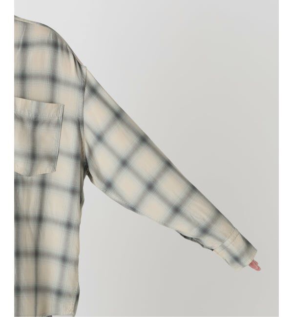 Plage「《予約》Sway Check シャツ」|シャツ・ブラウス|