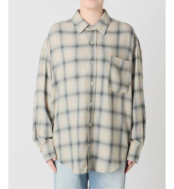Plage「《予約》Sway Check シャツ」|シャツ・ブラウス|
