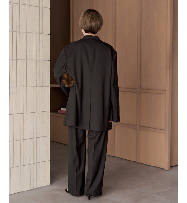 Plage「《予約》Masculine パンツ」|スラックス|