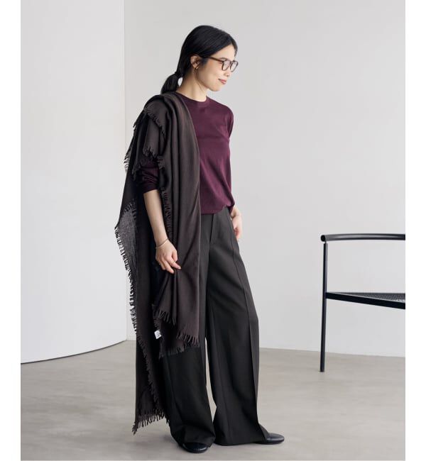 Plage「《予約》Masculine パンツ」|スラックス|