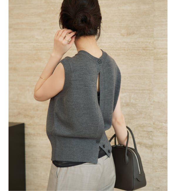 Plage「《予約》2Way Knit ベスト」|ベスト・ジレ|