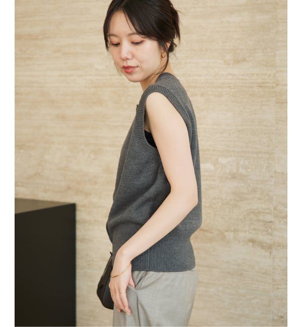Plage「《予約》2Way Knit ベスト」|ベスト・ジレ|