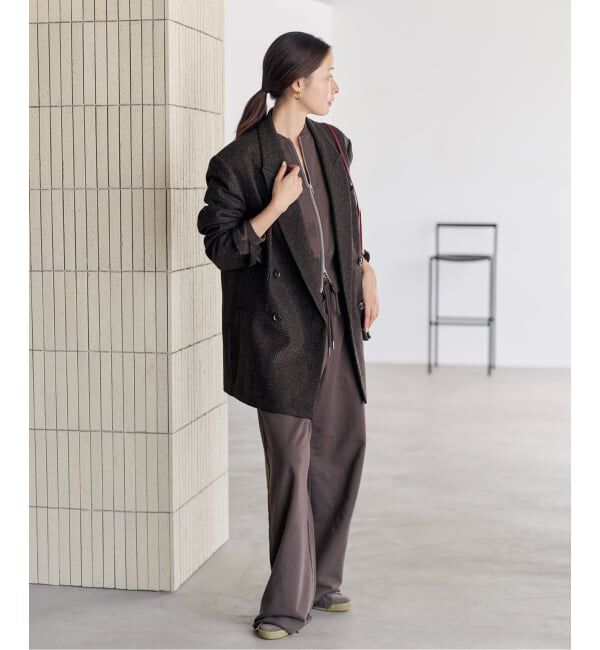 Plage「《予約》BALLI  CHECK ジャケット」|テーラードジャケット|