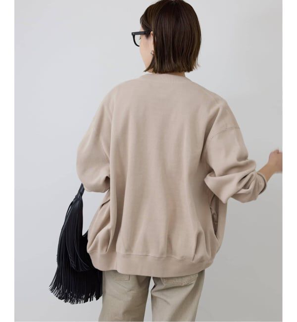 SLOBE IENA「《WEB限定/追加予約》ダブルZIP クルーネックカーディガン」|カーディガン|