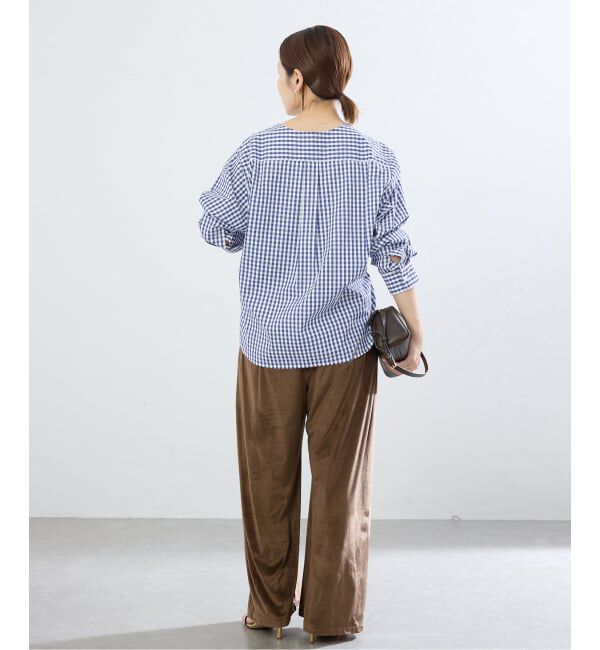 IENA「《新色/追加》MA/RE/マレ カシュクールシャツ SIGNITURE SH」|シャツ・ブラウス|