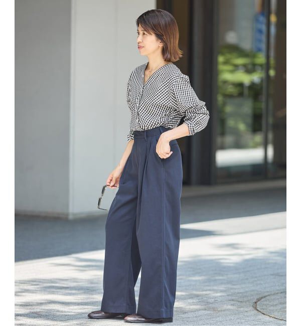 IENA「《新色/追加》MA/RE/マレ カシュクールシャツ SIGNITURE SH」|シャツ・ブラウス|