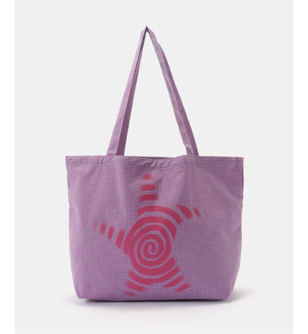 PULP「【Geek Office / ギークオフィス】WEBHOUSE / Twister Star Tote Bag」|トートバッグ|ピンク