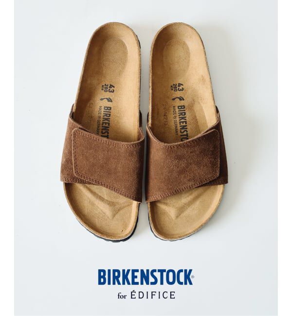 EDIFICE「BIRKENSTOCK (ビルケンシュトック) 別注 SYLT」|サンダル|ブラウン
