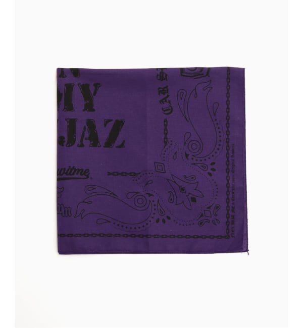 PULP「FLEX WIT ME &times; CarService  BANDANA」|バンダナ・スカーフ|パープル