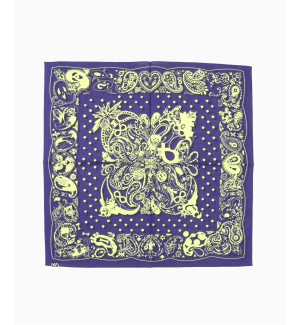 PULP「P.A.M. / パム COCO STAR GHOSTS BANDANA」|バンダナ・スカーフ|