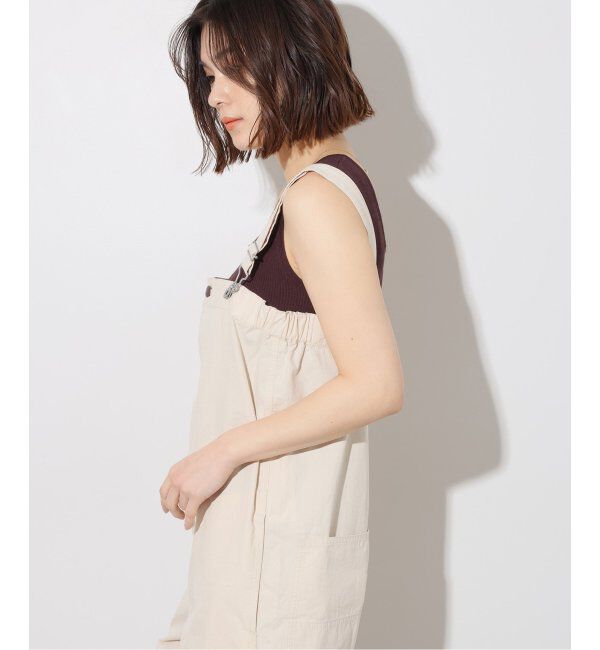 JOURNAL STANDARD relume「《追加4》Vis/Polyスクエアネックリブタンクトップ」|タンクトップ|
