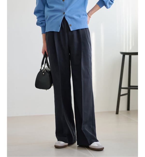 JOURNAL STANDARD relume「《追加7》マットウースフレアタックパンツ」|スラックス|
