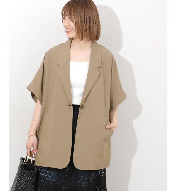 JOURNAL STANDARD relume「【MULTI FUNC+】接触冷感 / 防シワ ハイカウントフレンチジャケット」|テーラードジャケット|