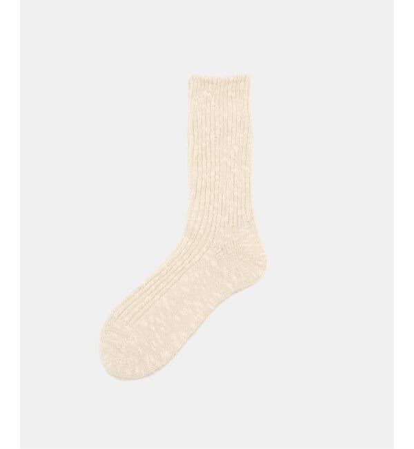 JOURNAL STANDARD「【ROSTER SOX / ロスターソックス 】 BIG SLUB 60 RIB」|ソックス|ナチュラル