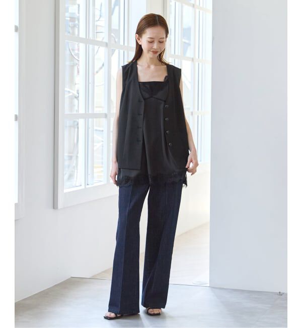 U by SPICK&SPAN「リネンライクウォッシャブルベスト」|その他|